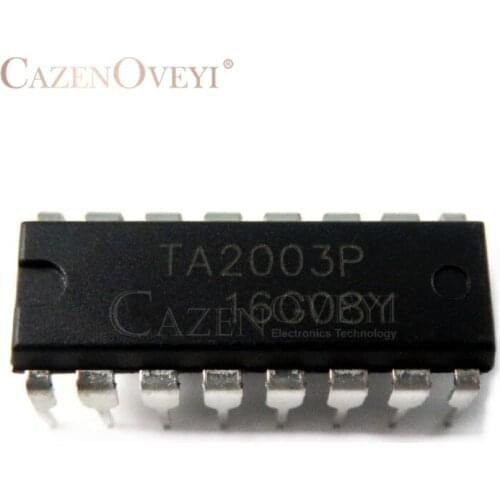 10pcs/lot TA2003AP TA2003P TA2003 DIP-16 In Stock