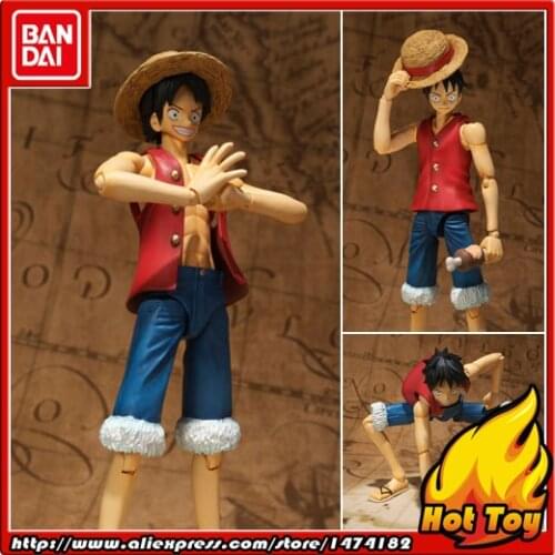 100% Original BANDAI Tamashii Nations S.H.Figuarts (SHF) Action Figure - Monkey D. Luffy from "ONE PIECE"