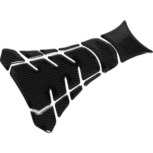 3D Fish Bone Carbon Fiber Sticker Fuel Tank Cap Decal for YAMAHA MT07 R1 R6