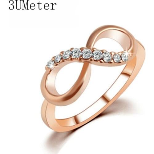 3UMeter 2019 New Ring Wedding Engagement Rings Ring Jesus Zircon Crystal Women Valentines Day Gift Moms Ring Drop Shipping