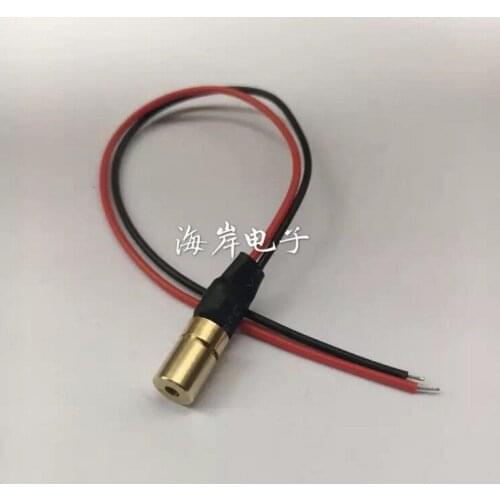 6mm 650nm 5mW Laser Dot Module Industrial Grade APC Driver