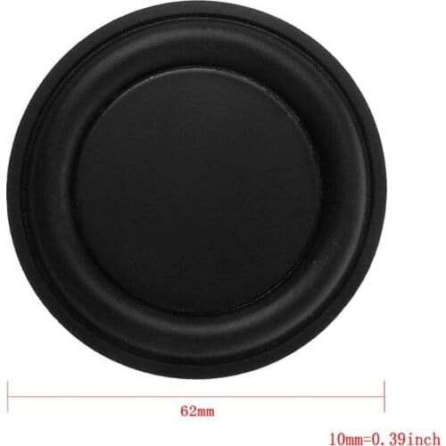 62mm Passive Radiator Subwoofer Speaker Vibration Membrane Bass Rubber Woofers