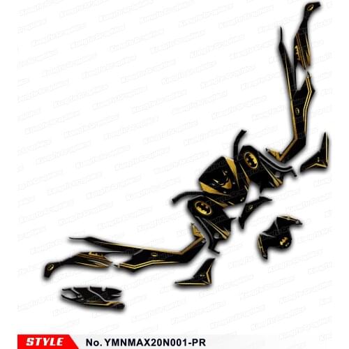 Aftermarket Scooter Bike Stickers Vinyl Decals for NMAX 125 155 2020 2021, Style No. YMNMAX20N001-PR