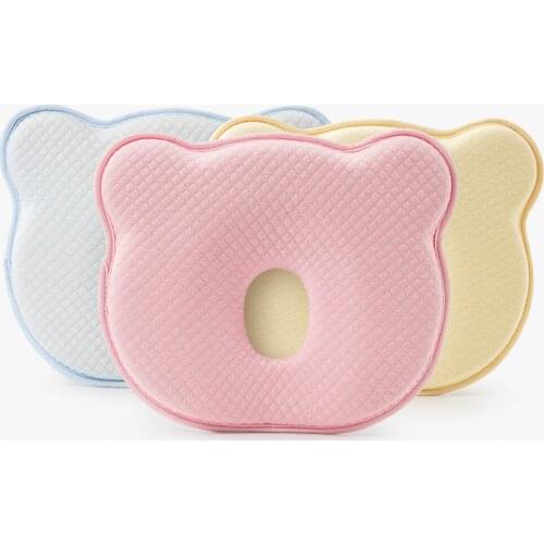 Baby Pillow Childrens Head Deviation Prevention Newborn 0-1Year Old Correction Head Shape Four Seasons Universal Shaping Pillow