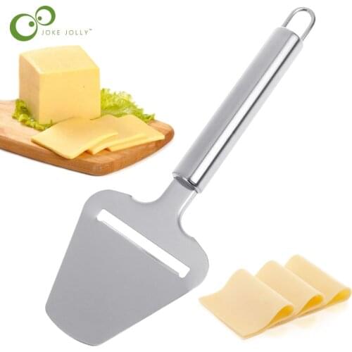 1PC Stainless steel Eco-friendly Cheese Slicer Butter Cutting Board Butter Cutter Knife Board Kitchen Kitchen Tools ZXH