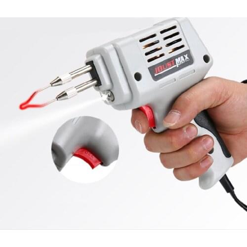 220-240V 100W Electric Soldering Iron Gun Hand Welding Tool Hot Air Heat Repair Kit With Solder Wire EU Plug