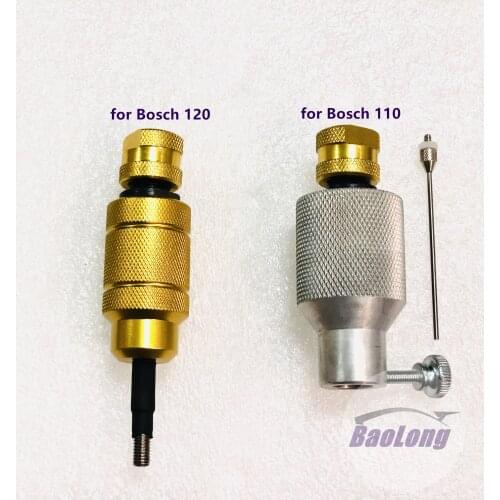 For Bosch 110 120 diesel common rail injector valve AHE armature lift over lift travel measuring seat, injector repair tool