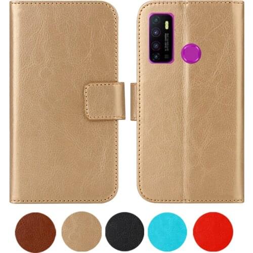 Leather Case For Infinix Hot 10 Lite Retro Flip Cover Wallet Coque for Infinix Hot 10 Lite Phone Case Fundas Etui Bags Magnetic