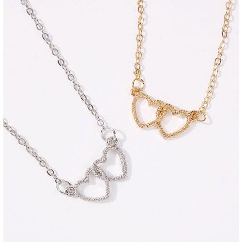 Lalynnly Charming Heart Bracelets&Bangles For Women Girls Gold Silver Color Metal Bracelet Statement Jewelry Wholesale B1217