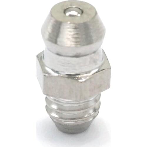 M6 x 1mm Metric male Stainless Steel Grease Zerk Nipple Fitting For grease gun