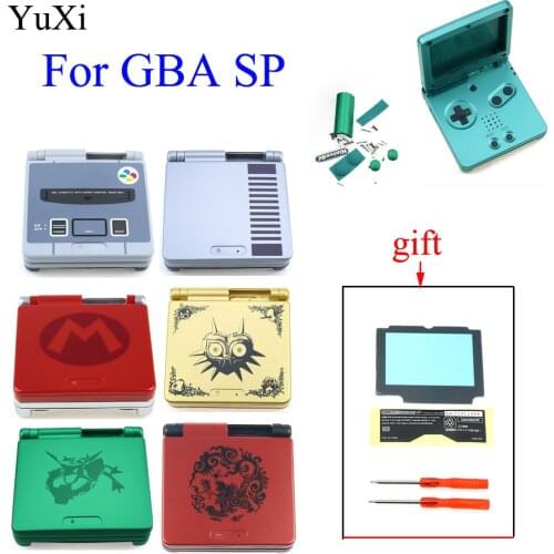 2020 NEW Limited Edition Full Housing Shell Replacement for Nintendo Gameboy Advance SP for GBA SP Game Console Cover Case Acces
