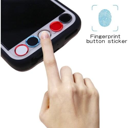 New Arrival Home Button Sticker Protector Keypad Keycap For IPhone 5s 5 4 6 6s 7 Plus Support Fingerprint Unlock Touch