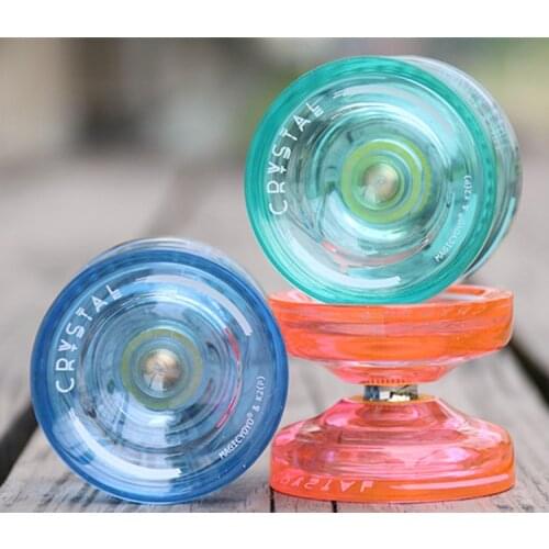 New arrive MAGICYOYO K2 YOYO Crystal yoyo ball professional fancy top finger butterfly rubber ball live sleep 1A yo-yo