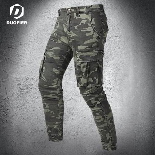 Autumn Cargo Pants Men Khaki Camouflage Army Tactical Military Work Casual Trousers Jogger Multi-pocket Sweatpants Streetwear