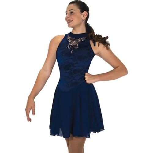 Nasinaya Figure Skating Dress Customized Competition Ice Skating Skirt for Girl Women Kids Patinaje Gymnastics Performance 381