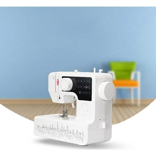 Semi automatic multifunctional electric sewing machine for household Sewing machine with thick sewing edge and eyelet JG-1602
