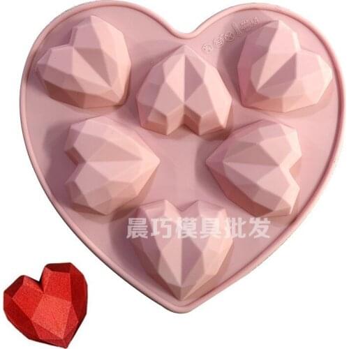 Little Love Mousse Silicone Mold Pudding Jelly Mold Chocolate Cake Mold DIY Handmade Soap Abrasive Tool