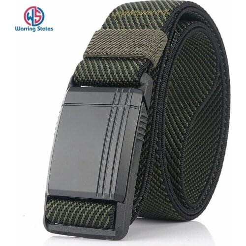 High Quality Nylon Mens Belt Alloy Slider Magnetic Buckle Belt for Men Daily Commute Outdoor Adventure Secret Service Task