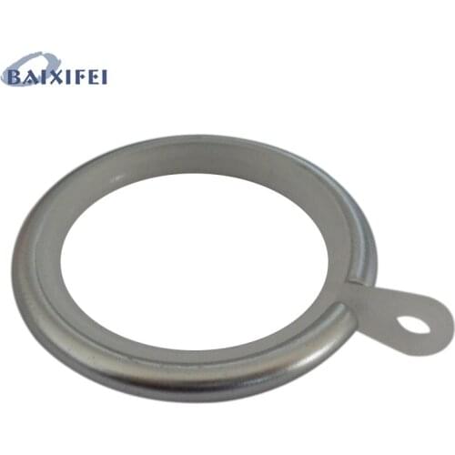 20 Pcs D50mm Iron Ring , Curtain Rod Rings for Window Decoration