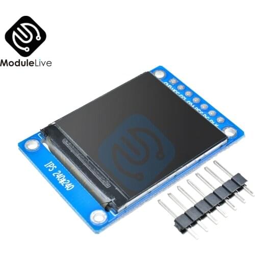 1.3 inch 1.3" 240x240 Digital LCD Display Module Bare Screen 240*240 65K SPI Serial Full Color RGB TFT IPS LCD Screen Board