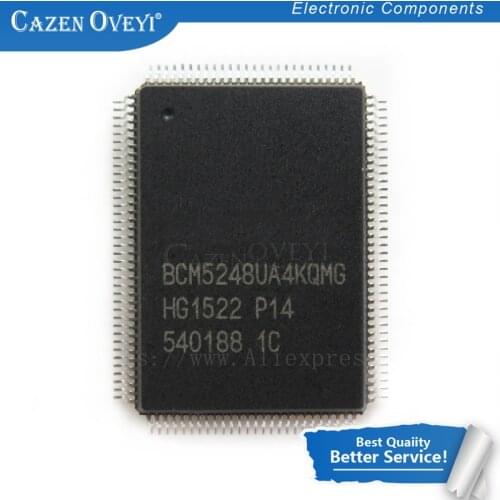 1pcs/lot BCM5248UA2KQMG-P12 BCM5248UA2KQMG BCM5248UA2KQM BCM5248UA4KQMGP14 BCM5248UA4KQMG-P14 QFP-128 In Stock
