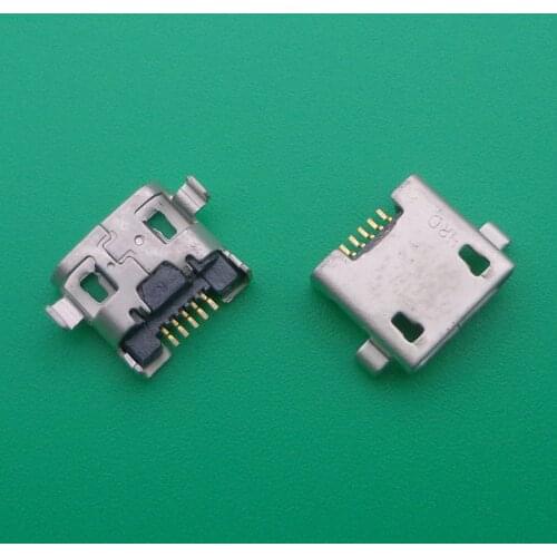 10pcs Mini Micro USB DC Charging Socket Port Connector jack power plug For Blackview BV5000 For Doogee T5 lite USB jack