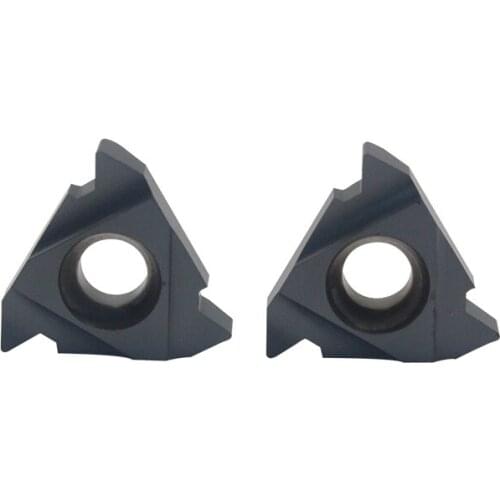 20pcs 16 IR 3.5 ISO LDA Carbide Insert Coating, General Cut Steel and Stainless Steel
