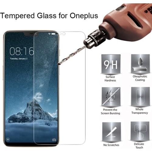 9H HD Tempered Glass for Oneplus 6T 6 T Toughed Screen Protective Glass for Oneplus 5T 5 T Protector Film Glass on Oneplus 3T 3