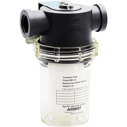 ABF-25 ABF-40 High Quality Vacuum Filter AIRBEST Type Flow Nominal 2520L/m 5100L/m Replaceable Filter Element