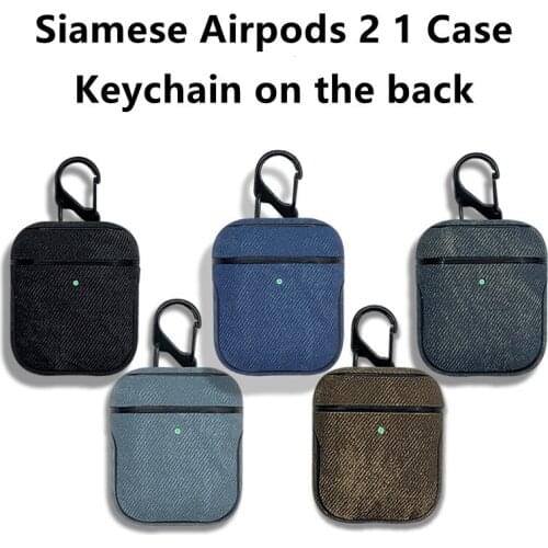 Case for AirPods 2 1 Cute Luxury Cloth Airpod Earphone Cover Hard PC Air Pods Accessories Protector for AirPods 2 1 Cases