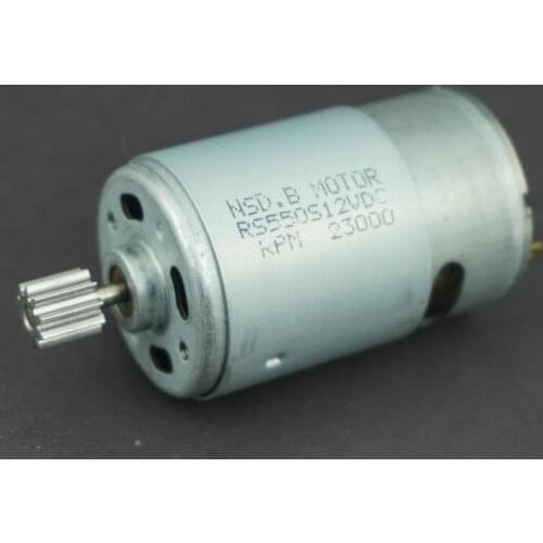 DC 12V 23000 RPM Powerful Rotary Speed Gear Box Motor for Motorised Ride On Car