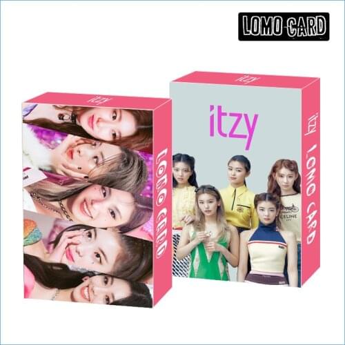 KPOP Itzy Theboyz Golden Child Crabity IU Photo Photo Card LOMO Card