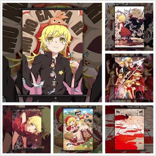 Monogatari Oshino Shinobu Anime Manga HD Print Wall Poster Scroll
