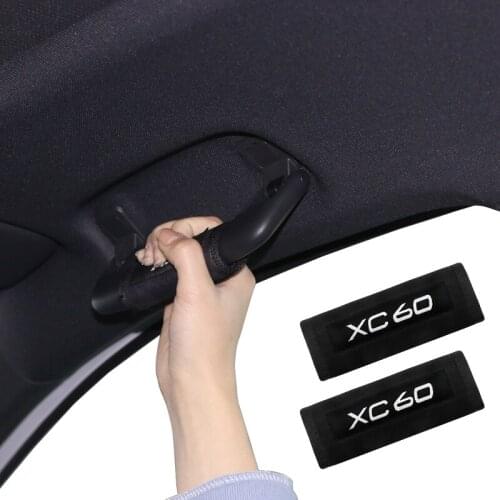 New Car Accessories Auto Interior Roof Handrail Protector Cover for Volvo XC60 2013 2015-2020 Car styling