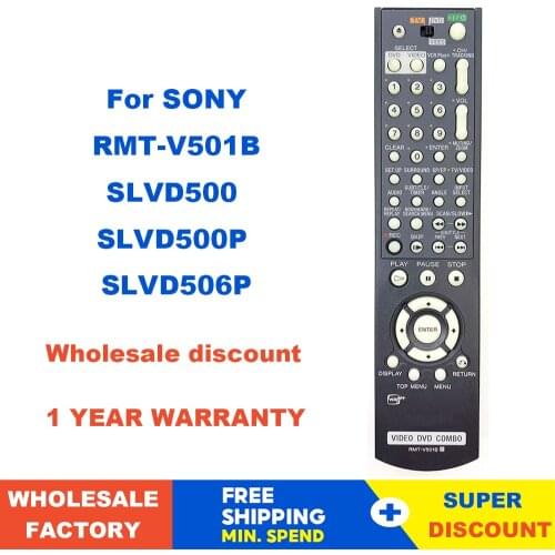 New Original RMT-V501B Remote control For SONY DVD/VCR Combo Player SLVD500 ,SLVD500P, SLVD506P