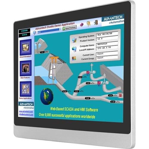 Industrial mini PC 10.1 inch widescreen touch screen panel PC embedded computer