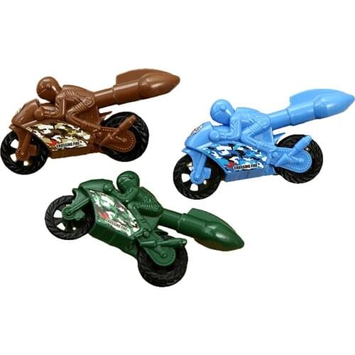 1pcs Random Cool Camouflage Motorcycle Ballpoint Pen Personalized Black Ink Writing Pen Creative School Stationery Kids Toy Pens