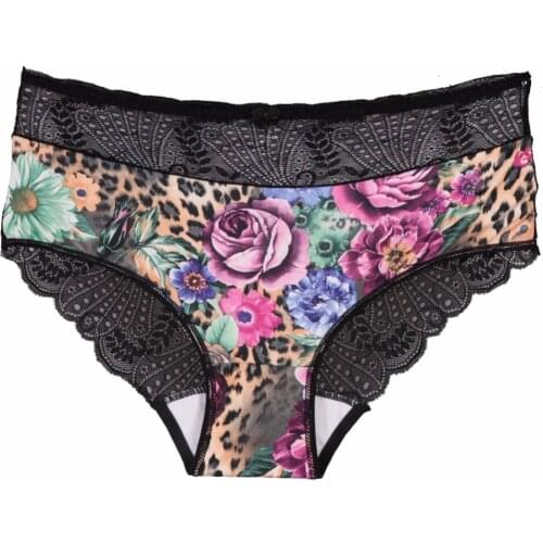 3XL 4XL 5XL Sexy Lace Briefs Flower Panties Plus Size Underwear For Female More Colors Mid Waist