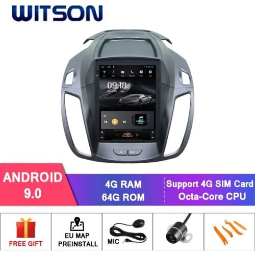 WITSON Vertical Screen Android car dvd with GPS for For FORD KUGA LOW 2013-2018 VERISON car radio dvd gps car audio player