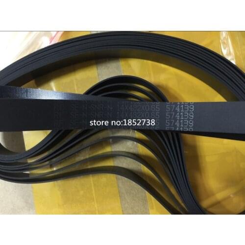 10pcs/lot new compatible 1750048095 ATM machine parts 1750048095 wincor transport Belt (14x482x0.65)