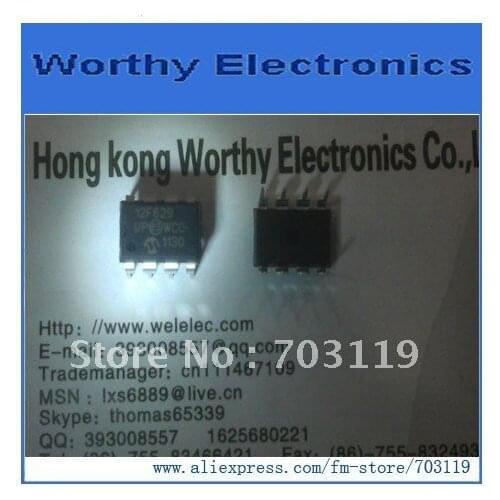 10pcs/lot PIC12F629-I/P PIC12F629-I PIC12F629 DIP-8