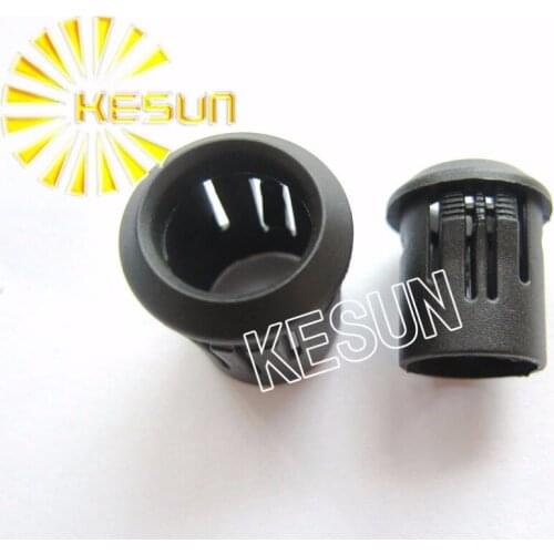500PCS x 10mm Black Plastic LED Holder Case Cup Mounting for 10mm Light-emitting Diode