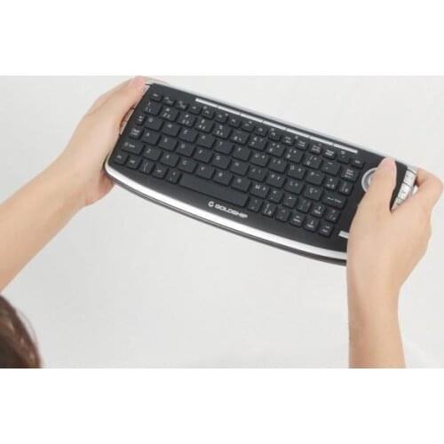 Mini Keyboard 2.4G Wireless Trackball Keyboard with mouse and air mouse combo set for Home TV Android TV Box DVR PC MAC