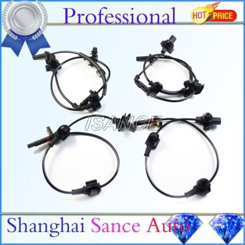 ISANCE Front Rear L & R ABS Wheel Speed Sensor 57450SWA003 57455SWA003 57475SWA003 57470SWA003 For Honda CR-V CRV 2.4L 2007-2011