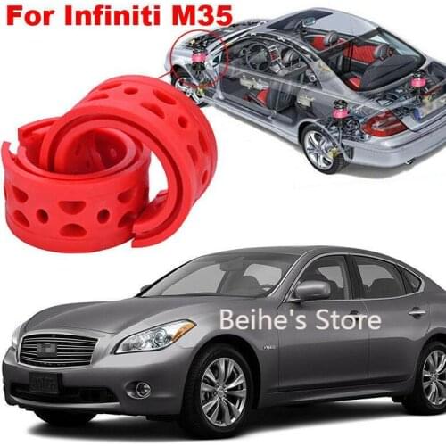 For Infiniti M35 Shock Absorber Spring Bumper Power Cushion Buffer 2pcs Front