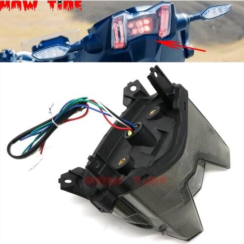 For Yamaha MT-09 MT09 2017 2018 2019 2020 Motorcycle LED Taillight Brake Rear Warning Turn Signal Indicator Lamp Tail Light