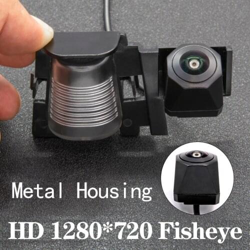 HD 1280*720 Fisheye Metal Housing Car Rear View Camera For Jeep Wrangler JK 2006~2018 Upgrade Modified Accessories