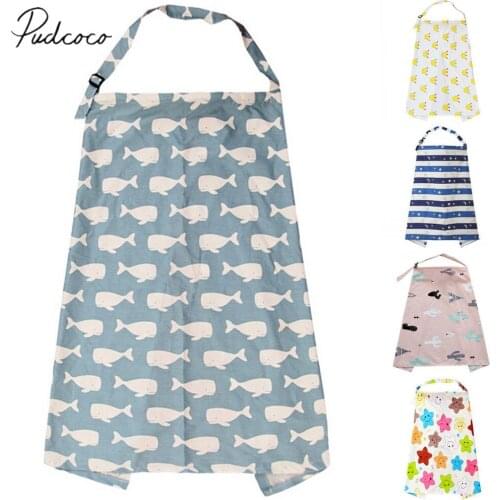 Breastfeeding Cover Feeding Baby Nursing Apron Women Mum Shawl Clothes Cotton Blanket Cloth Fashion Mommy Apron