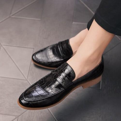 Plus size 47 brand fashion dress shoes Brock business office shoes mens Italian luxury dress party flat shoes zapatos de hombre