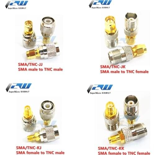 RF coaxial SMA to TNC F inch JJ KK JK KJ male and female adapter